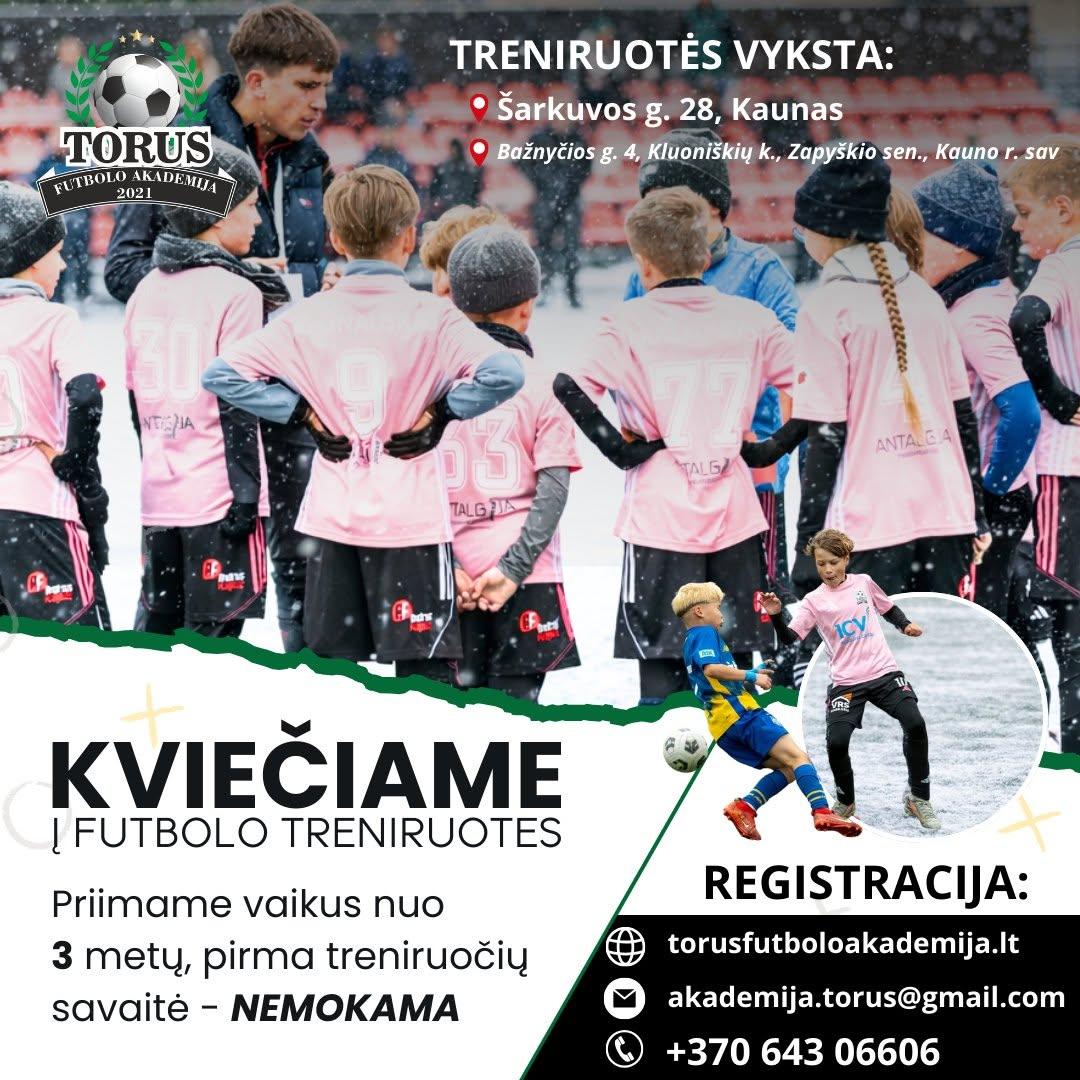 Futbolo treniruotės vaikams