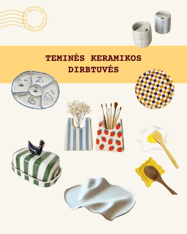 Teminės keramikos dirbtuvės
