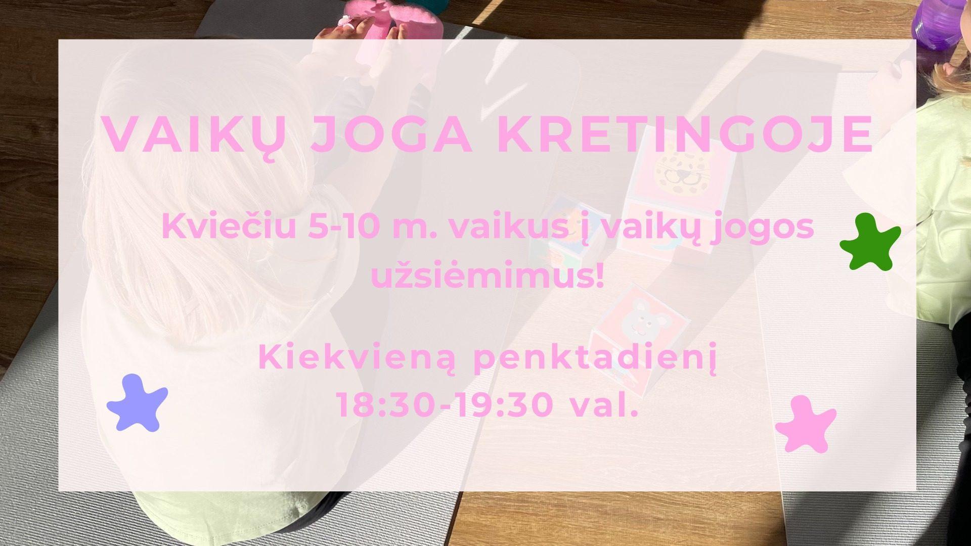 Julija • Vaikų joga Kretingoje