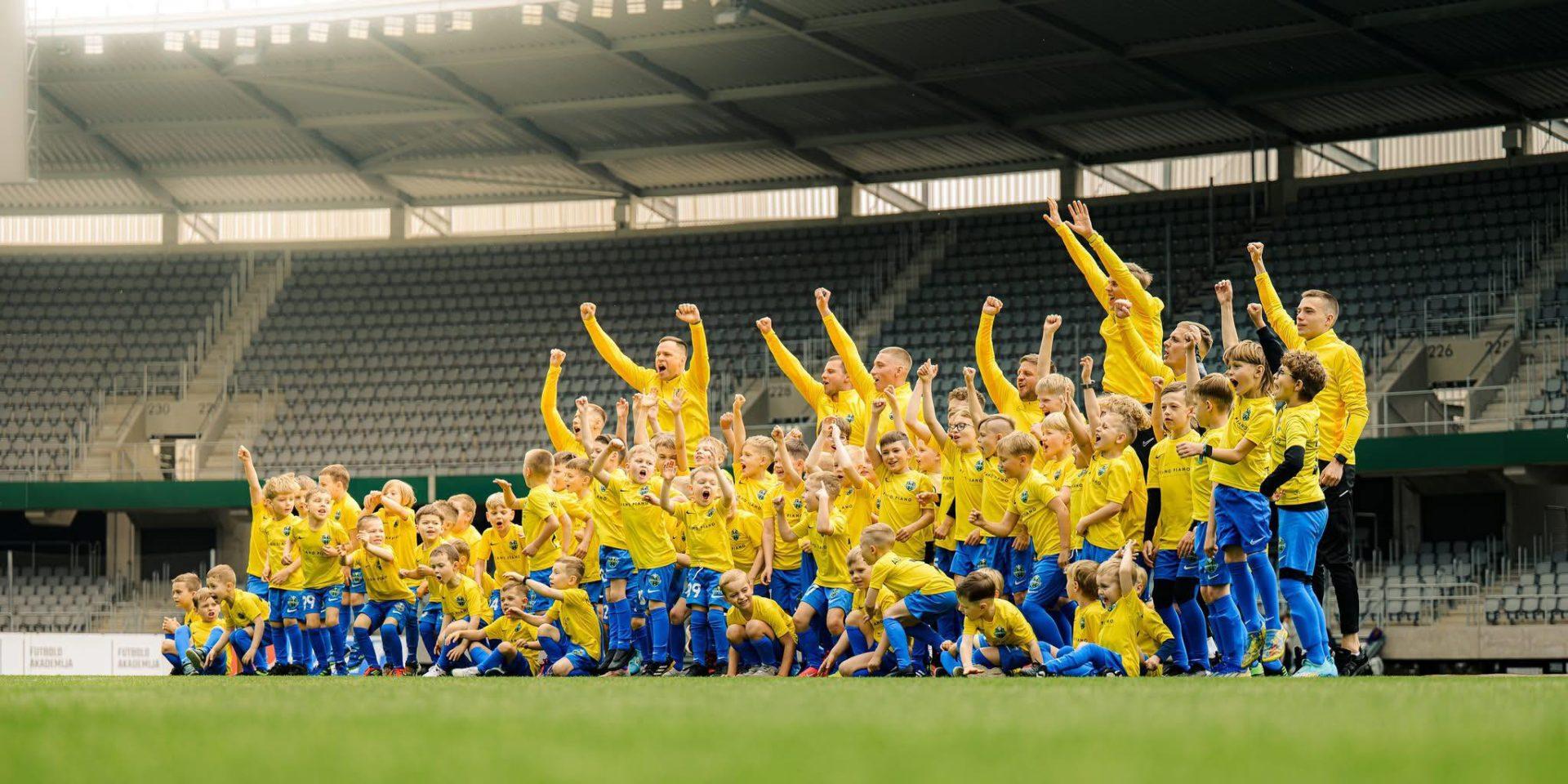 Futbolo treniruotės vaikams