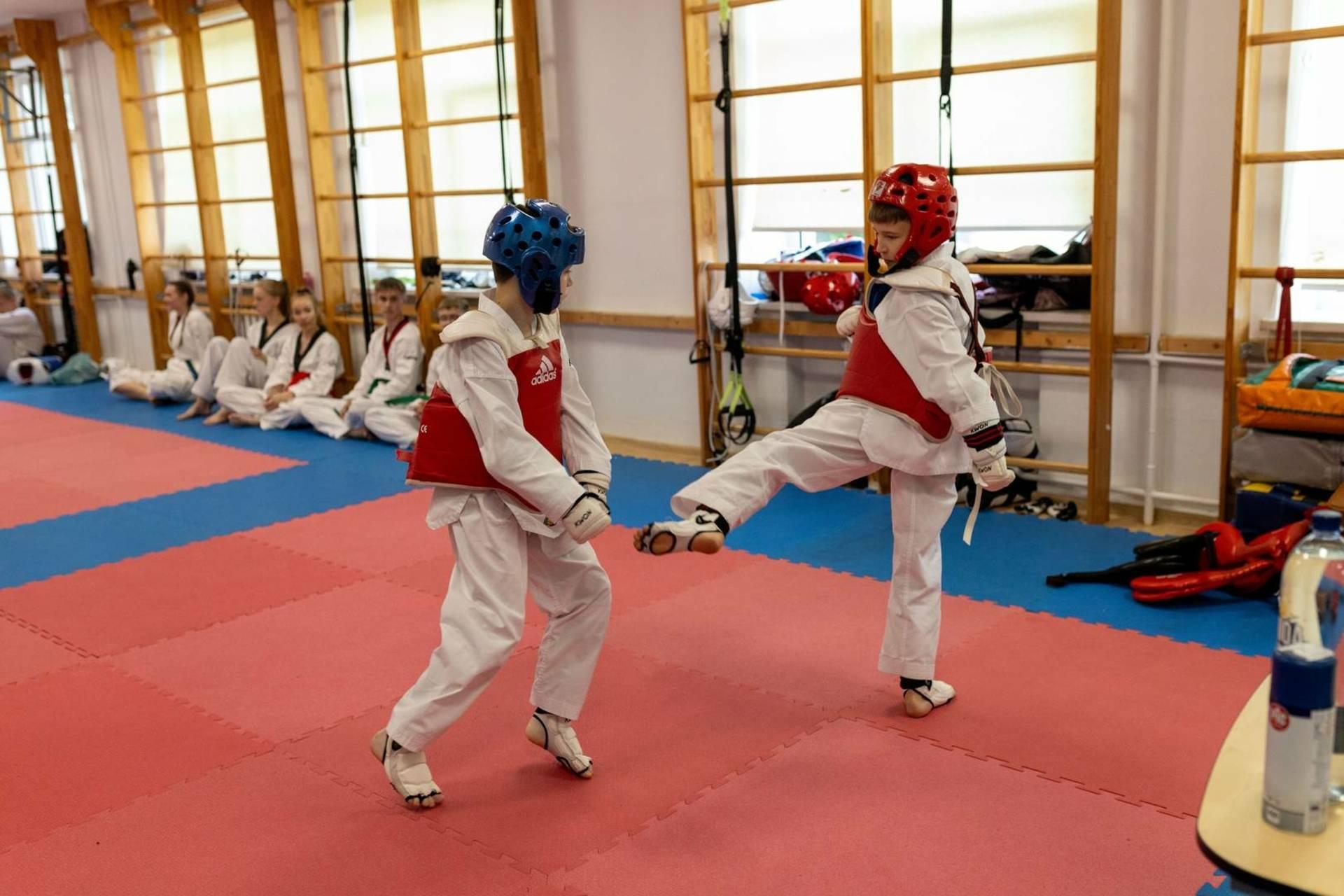Taekwondo treniruotės vaikams