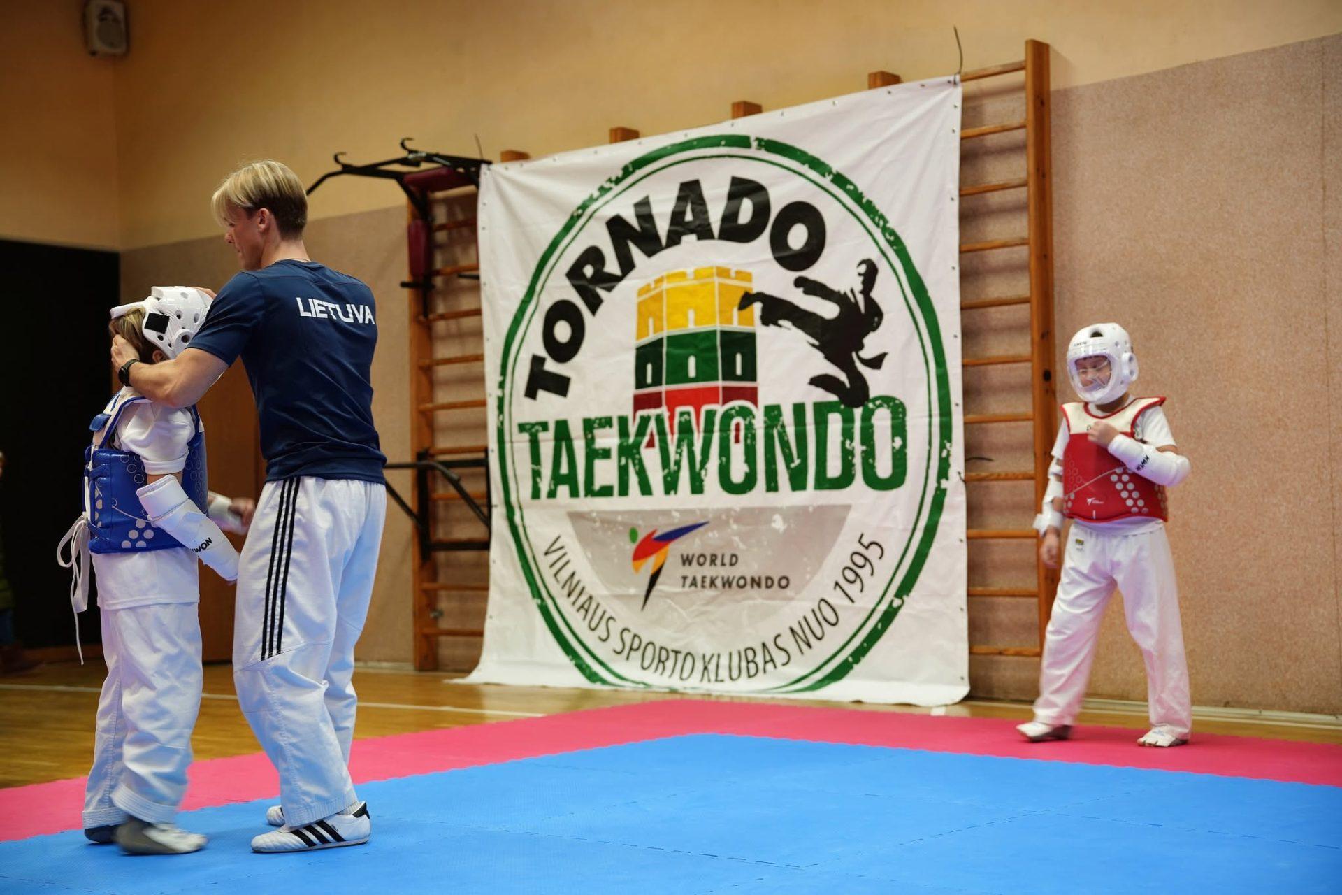Taekwondo treniruotės | Vaikų grupė (6–11 m.)