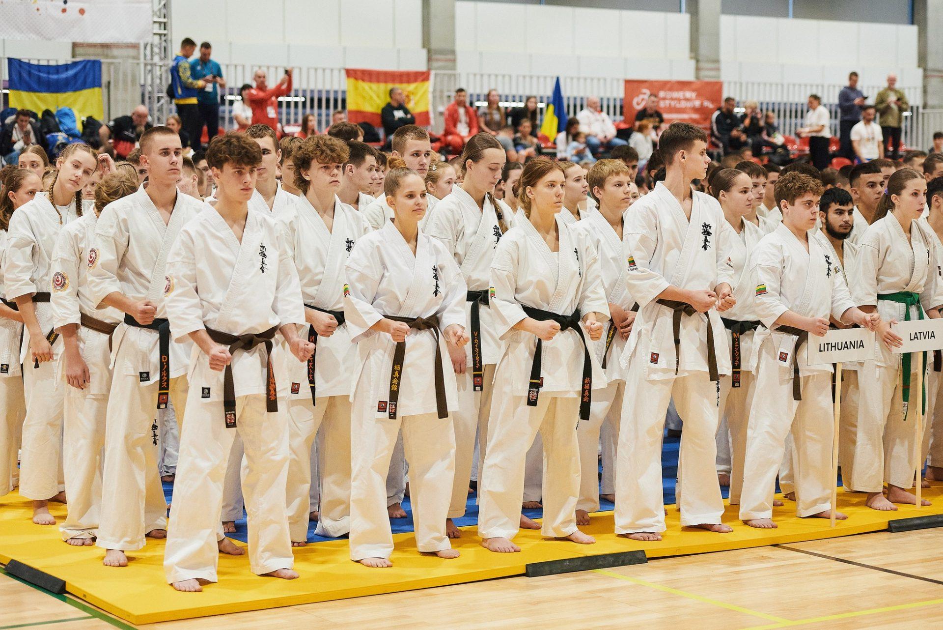Kyokushin karate treniruotės naujokams. Suaugusiųjų grupė