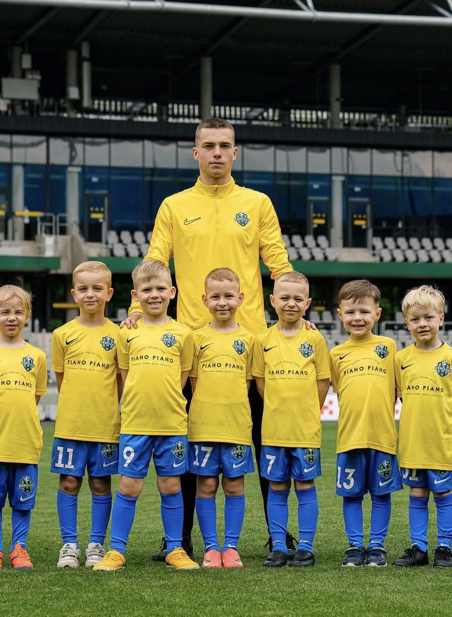Futbolo treniruotės vaikams