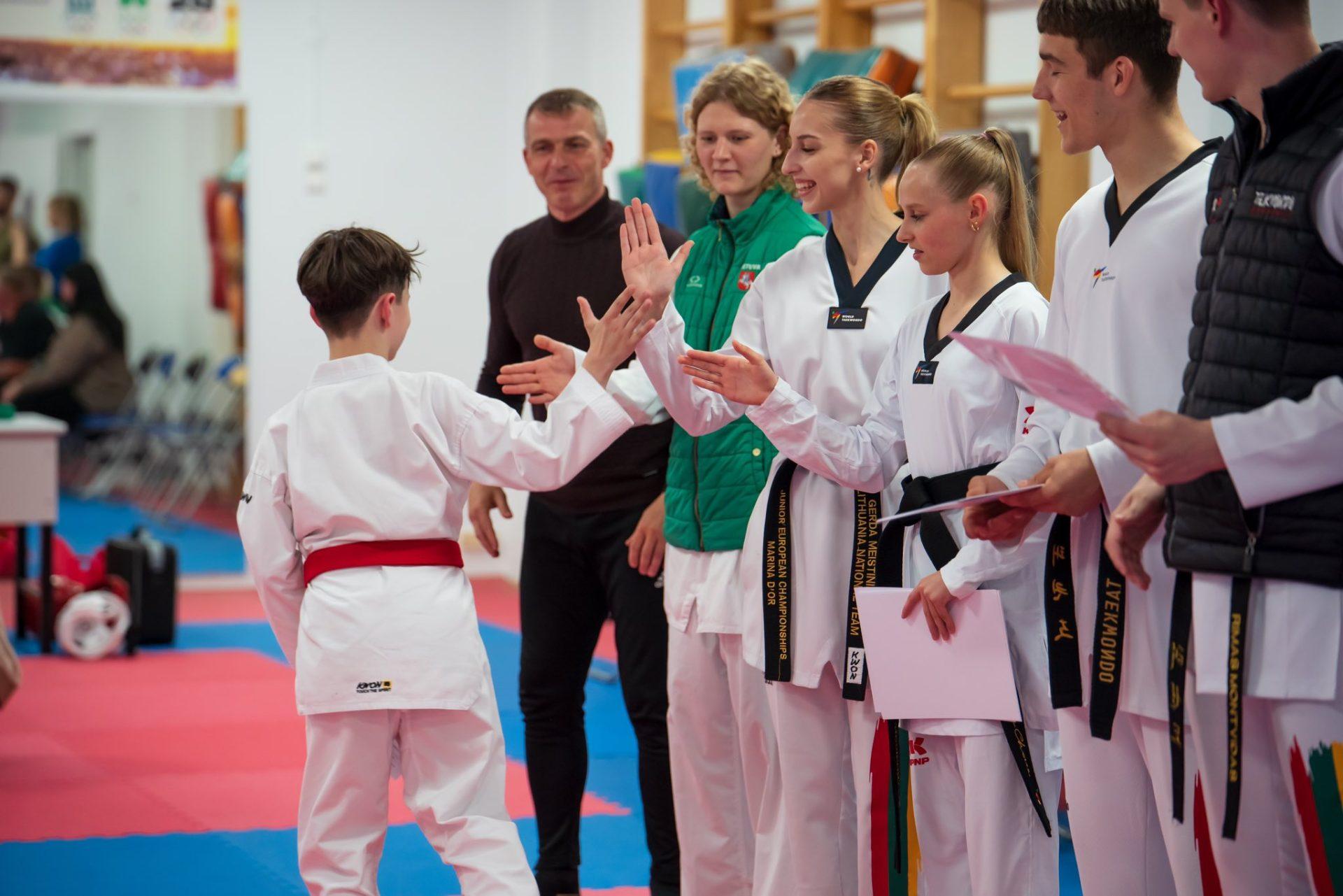 Taekwondo treniruotės paaugliams