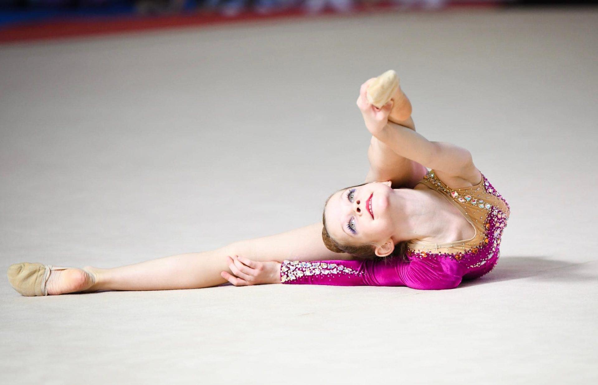Meninės gimnastikos treniruotės mergaitėms (4–6 m.) |  Pradedančiųjų gr.