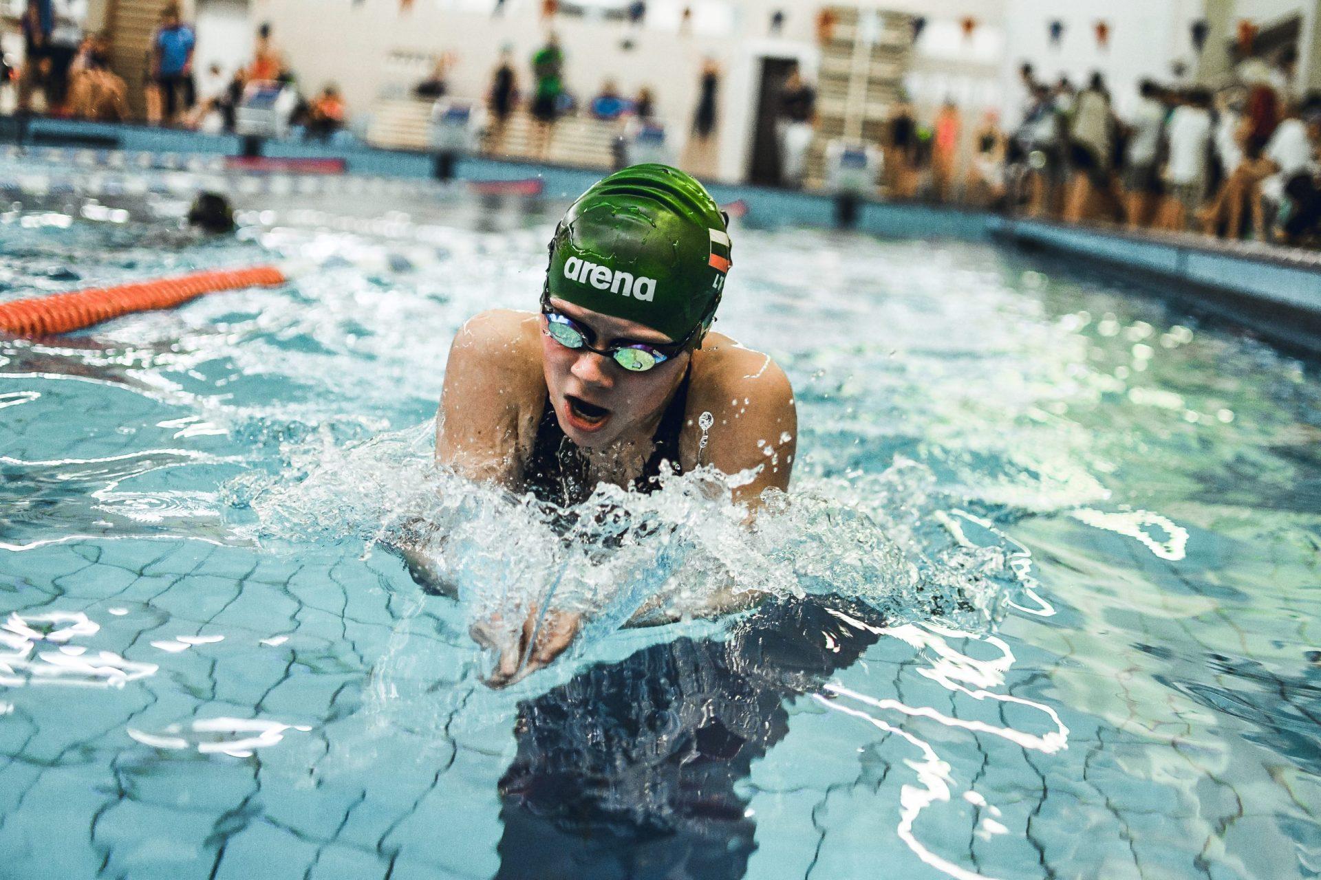 Sportinio plaukimo treniruotės