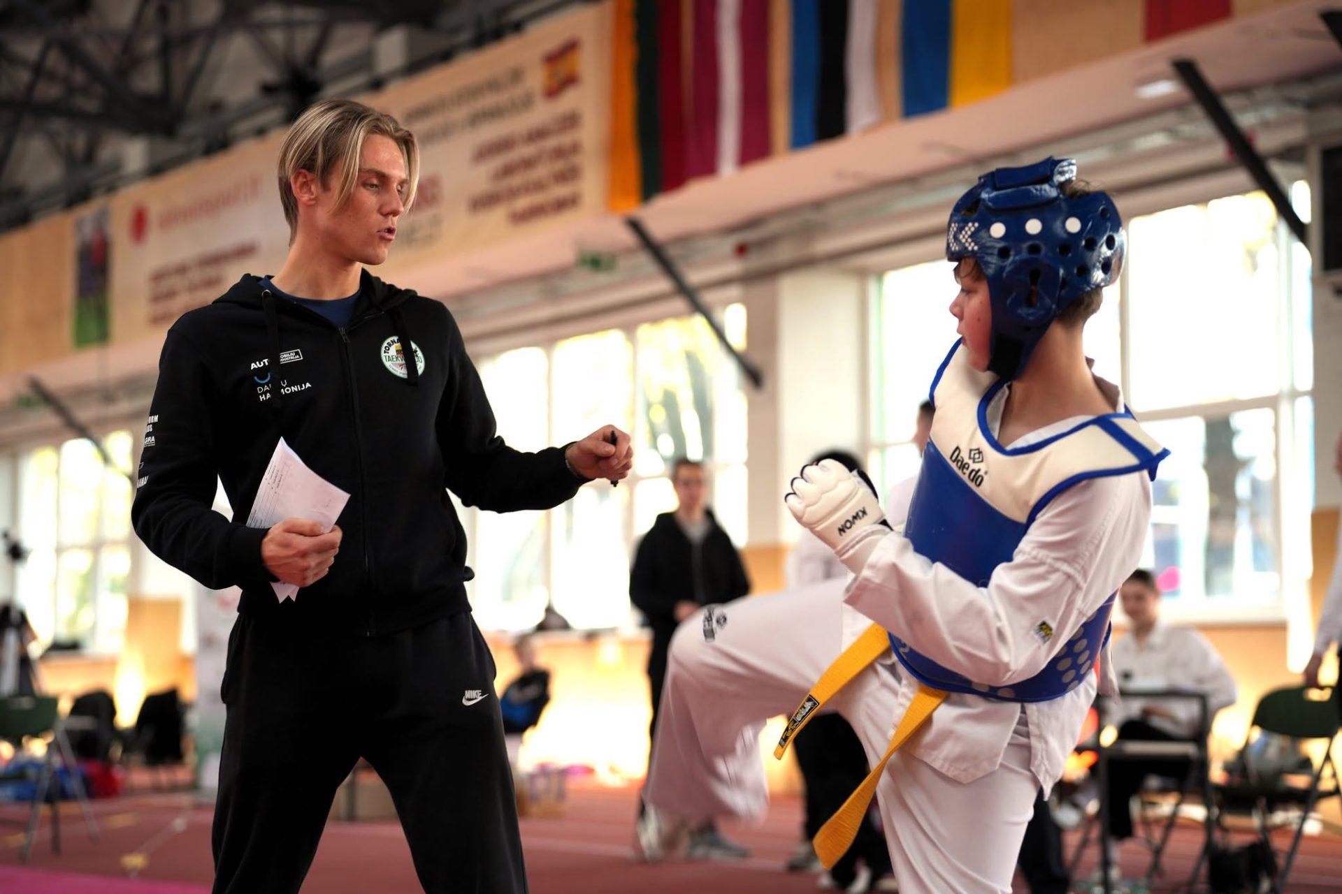 Taekwondo treniruotės | Vaikų grupė (6–11 m.)