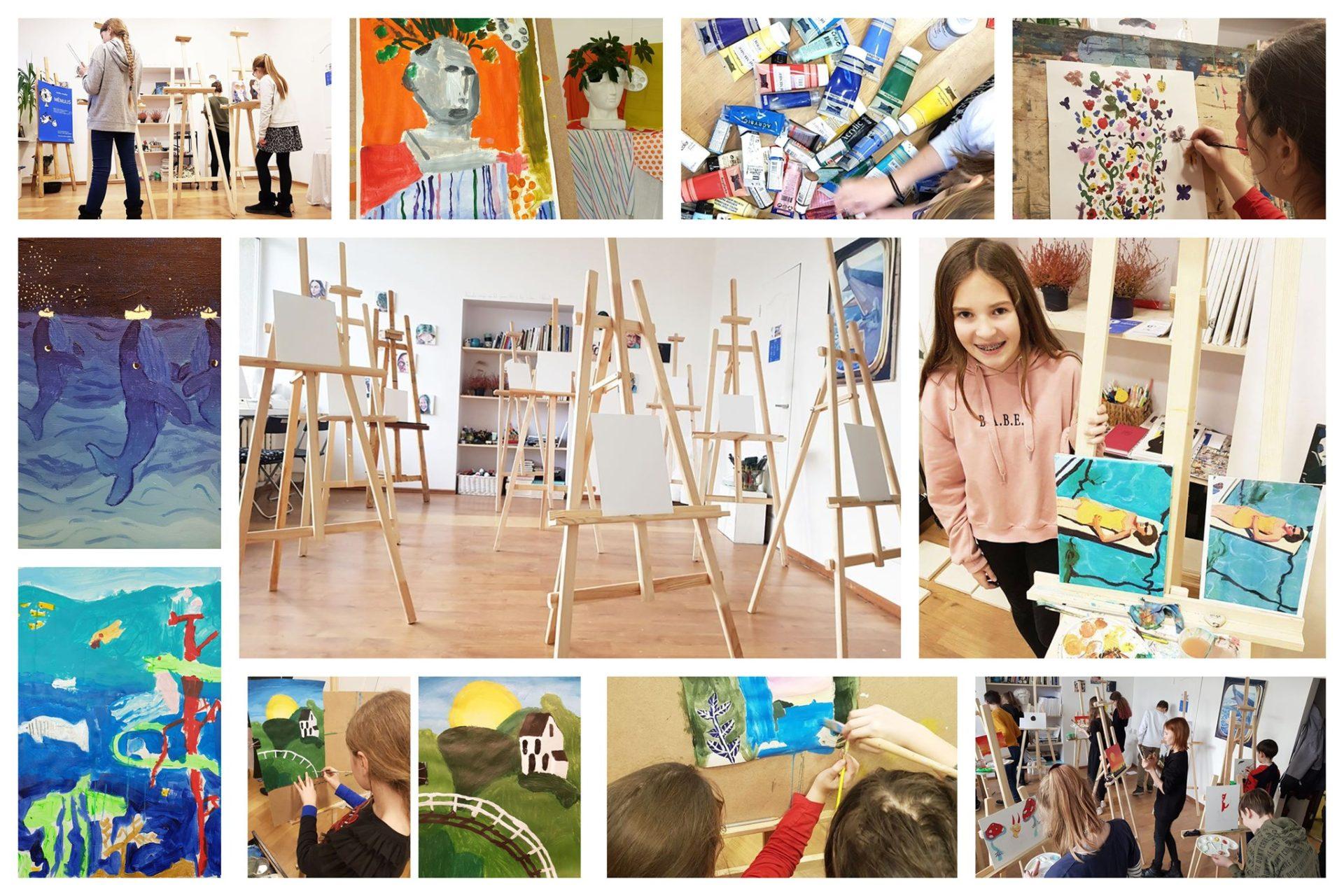 Vaikų ir jaunimo dailė |   7-11 metų vaikams