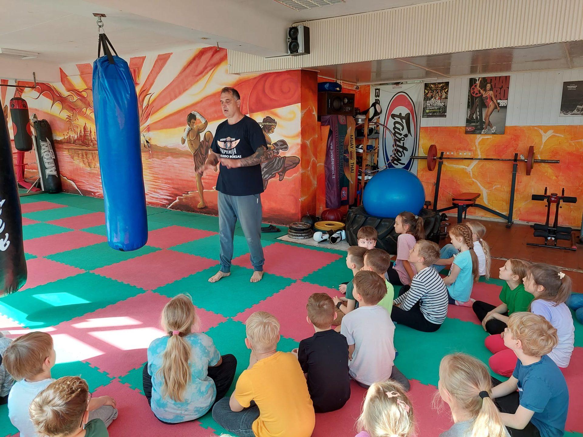 Tailando bokso treniruotės | vaikų grupė