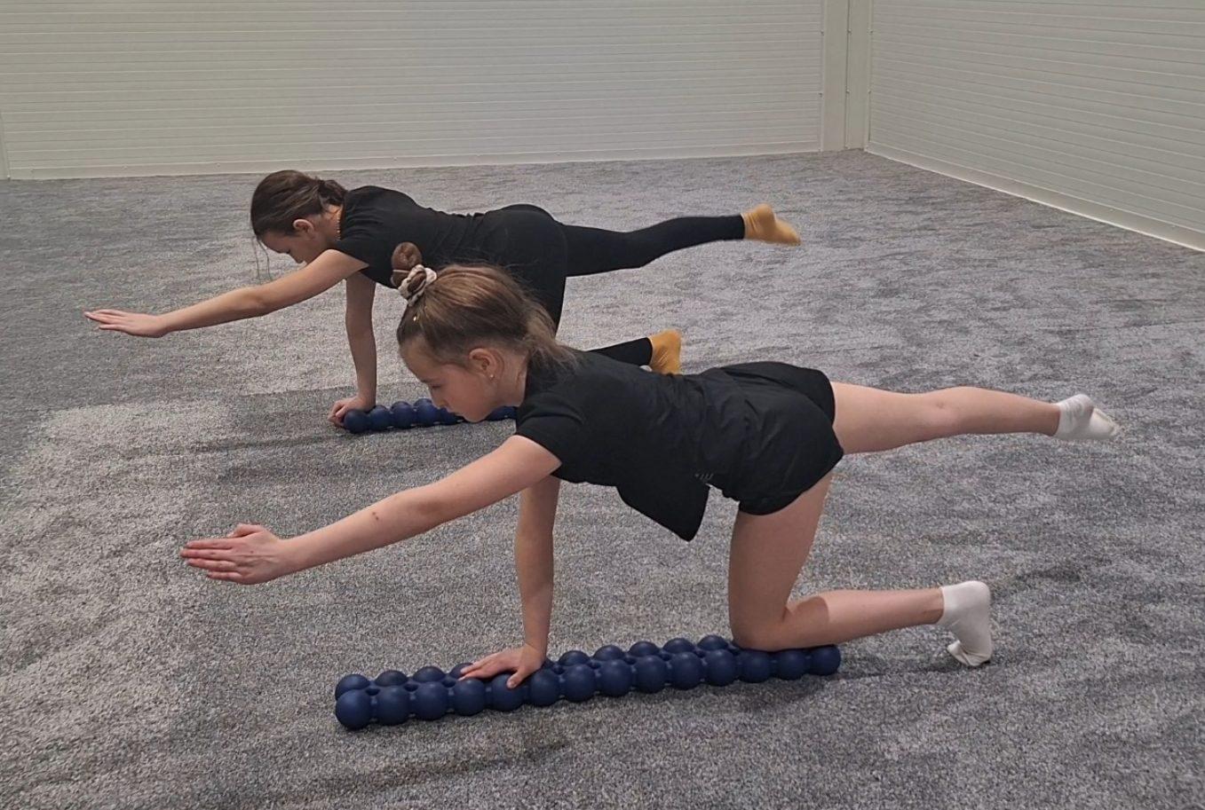 Meninės gimnastikos bandomoji treniruotė mergaitėms